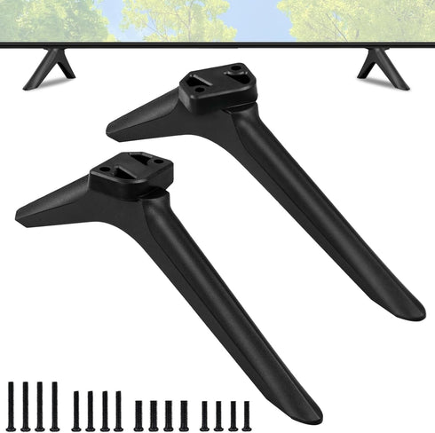 Maozhren TV Legs for Toshiba TV Stand Replacement, Only for Toshiba 43C350LU 50C350LU