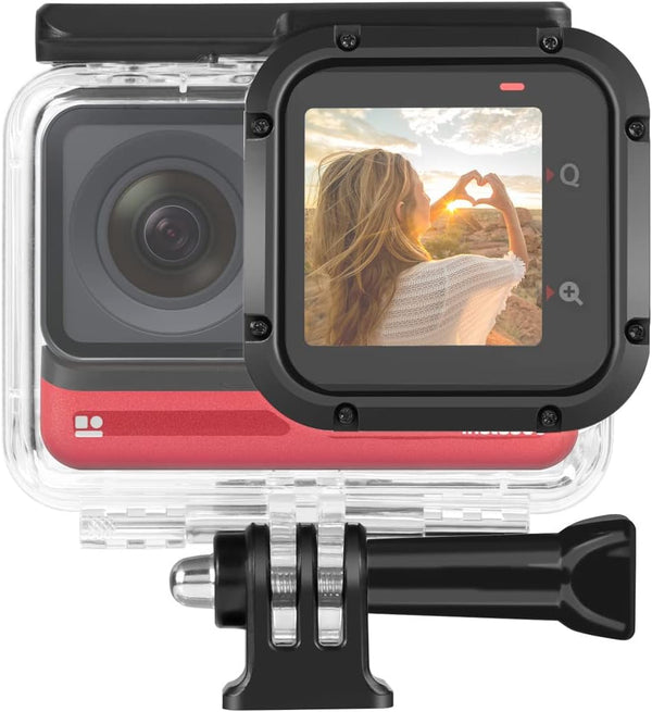 Dive Case for Insta360 ONE RS 4K Edition - Waterproof Housing Underwater Diving Shell 60M/196FT with Thumbscrew