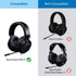 Ear Pads Replacement for Razer Kraken 7.1 V2 / Pro V2 Gaming Headset by MMOBIEL, Black Memory Foam Cushions