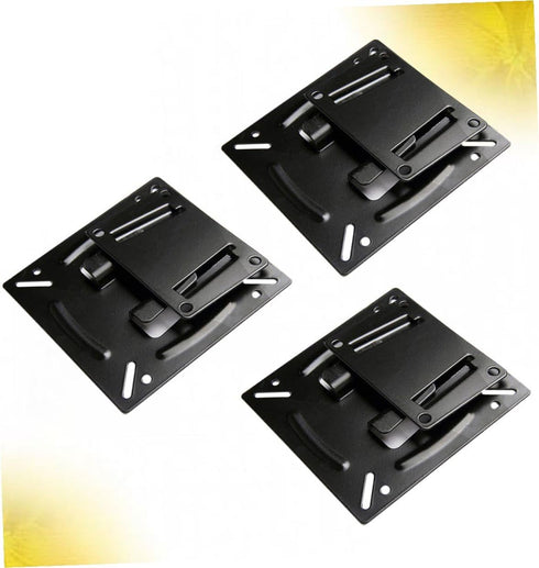 Healeved 14-24 Inch 3pcs LCD Tv Wall Mount Bracket Metal Fixed Display Stand Holder for Home Office Hotel, Flat Screen