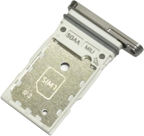 Galaxy S23 FE SIM Card Tray Dual Replacement S23FE Sim Card Slot Holder for Samsung Galaxy S23 FE 5G 6.4" S711 S711W SM-S711U Sim Card Tray Repair Part with Opening Needle (Graphite)