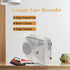 Portable Cassette Tape Player with FM AM Radio and Speaker, Stereo Cassette MP3 Tape Player, Battery and USB Power,