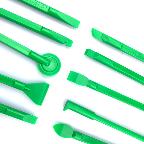 15 Pcs Antistatic Spudger Plastic Opening Pry Tool Set for Touch Screen or Case Cleaning, Prying Tool for iPhone