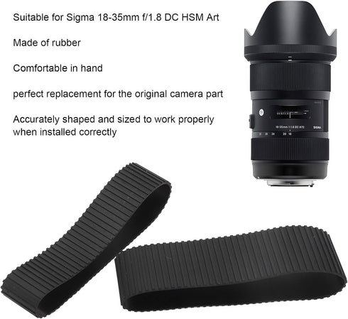 Rubber Ring Focus Lens Zoom Repair Part for Sigma 18-35mm F/1.8 DC HSM Art