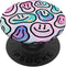Pastel Aesthetic Funny Liquid Swirl Dripping Smile Face PopSockets Swappable PopGrip