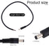 BTFO 4pcs DC5521 16AWG 36V 5.5 2.1mm (50cm/1.64ft Power Pigtails Cables, x DC Male Plug to Bare Wire Open End Cables