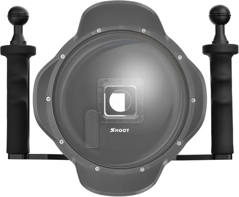 Shoot Aluminium Alloy Handheld Stabilizer Tray Handle Grip for Hero Cameras and LED Video Lights