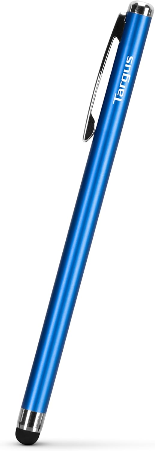 Targus Slim Stylus Pen for Tablets, Smartphones - Compatible with Apple iPad, Samsung Galaxy & All Touchscreen Devices