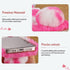 Pink Fluffy Fur Plush Case for A11, Cute Spotted Bunny 3D Animal Fuzzy Protective Cover, Kawaii Toy Fun Women Phone
