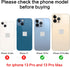 ASDAWN Back Camera Lens Glass Replacement for iPhone 13 Pro and 13 Pro Max with Installation Manual & Repair Tool Kit