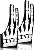 2 Pieces Skeleton Artist Glove for Drawing Tablet, 2 Finger Digital Tablet Glove for Pad Painting Writing, Right Hand