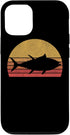 Northern Outdoors Tuna Collection Tuna Fishing Retro Sunset Bluefin Tuna Fisherman Case for iPhone 12/12 Pro