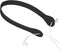 GEEKRIA Earphones Neck Strap, Soft Vegan Leather Anti-Lost Earbuds Holder Neck Band for Apple EarPods and Other Wired