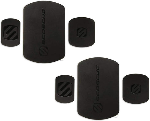 Scosche MRK2PK-UB MagicMount Phone Replacement Plate Kit - for Magnetic Car Phone Mount Holder with Extra Strength