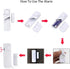 Door Window Alarm, 90DB Door Alarms for Kids Safety, Window Pool Alarms for Home (12 Pack)