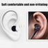 Zhtulck 36 3 Ear Bud Rubber Tips, Pcs Earbud Replacement Tips, Replacement Earbud Tips with Excellent Noise Isolation