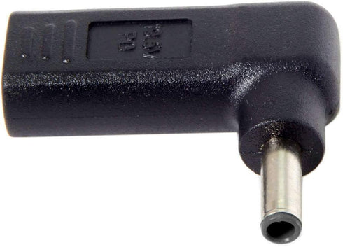 cablecc USB 3.1 Type C USB-C to DC 4.5x3.0mm Adapter, PD Emulator Trigger 90 Degree Angled