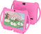Kids 7 Inch Tablet for Android 12, Toddler Tablets with Protective Cover, 32GB+4GB WiFi Bluetooth Dual Camera