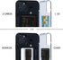 TORU CX PRO for iPhone 11 Pro Max Case Wallet, Shockproof Heavy Duty Cover with Hidden Card Holder, Flowers