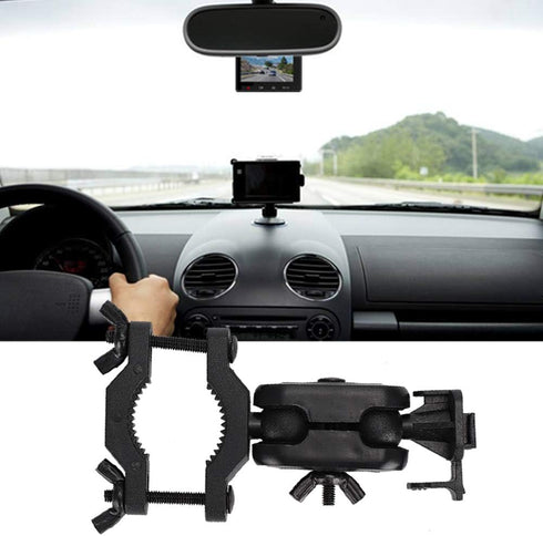 Naroote Dash Cam Mount, Driving Recorder Holder, Car Rearview Mirror Camera Holder Driving