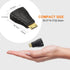 VCE 2-Pack HDMI Adapter, Mini HDMI to HDMI, 4K Support, Gold Plated, Compatible with Raspberry Pi, Camera, DSLR
