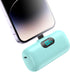 HETP Mini Portable Charger for iPhone,5000mAh PD Fast Charging Battery Pack,LCD Display Cute