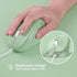 MICROPACK Digitally Yours Micropack 3200 Ergonomic Mouse Wired for Laptop, PC Computer and Desktop, Ergo Mouse Vertical