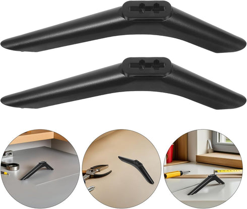 32-43 Inch KALLORY Tv Base Stand Bracket for LED LCD Tvs Universal Tabletop Support Frame with Screws Television