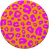 Cheetah Leopard Pattern Pink Orange Standard PopGrip PopSockets