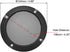 uxcell 4 Inch Speaker Grill Cover, Mesh Decorative Circle Subwoofer Guard Protector - Black