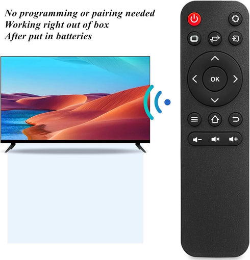 AOERUOW H1 Replacement Remote Control Compatible with HAPPRUN Portable Mini Movie Projector