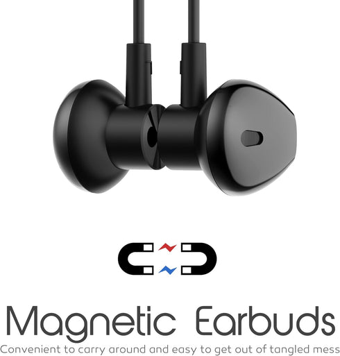 PALOVUE USB C Headphones, Type C Magnetic Earphones with Microphone for Samsung Galaxy S23 S22 S21, Google Pixel
