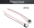 Fielect 2Pcs 0.5W 8 Ohm DIY Magnetic Speaker Arduino Round Internal Magnet Loudspeaker Replacement
