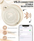 Kids Bluetooth Headphones, Over Ear Wireless 5.3 Headsets, Built-in Mic, Comfortable Wear & HD Sound for School Travel