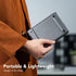 MP Mobile Pixels Foldable Bluetooth Keyboard, Rechargeable Ultra Slim Portable Wireless Keyboard for iOS, Android,