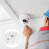 VILLCASE Universal Security Camera Junction Box, Aluminum Alloy Mount Bracket, Hide Cable Base for CCTV