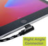 Agoz 4inch Short USB C Cable, Fast Charger 90 Degree Right Angle Cord Compatible with Samsung Galaxy S24 S23 S22 S21,