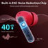 Wireless Earbuds Bluetooth 5.3 Headphones, Bass Stereo Ear Buds with Noise Cancelling Mic, LED Display, in Ear
