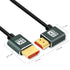 8K 2.1 90 3.3FT, 4K@120Hz 8K@60Hz TV/HDTV/PS5/Blu-ray Thsucords Ultra Thin HDMI Degree Right Angle Cable Flexible Slim