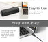 HONKYOB Counter USB Computer Speakers,Laptop Speakers Wired USB Powered,Portable Mini Sound Bar PC Speakers for Windows