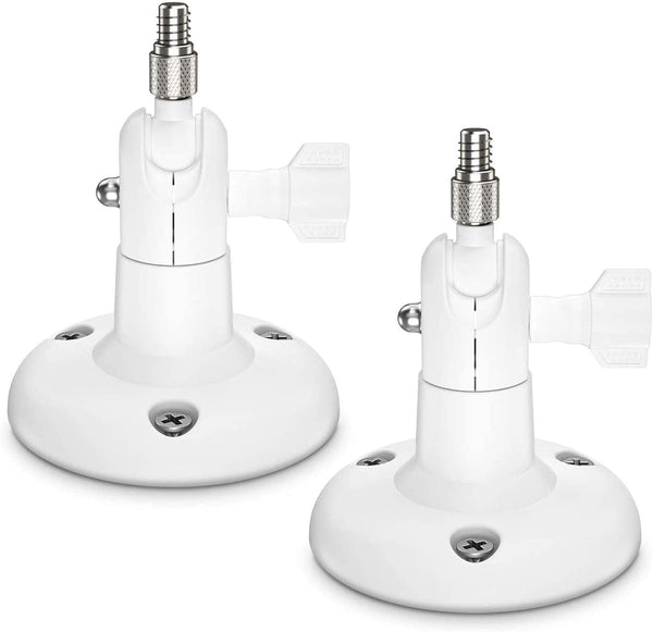 Latest Version Indoor/Outdoor Security Wall Mount for All Arlo Cameras, Wyze Cam Pan/V3, eufyCam 2 - 2 Pack, White