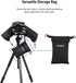 NEEWER Camera Rain Cover, Durable Nylon Raincoat for Canon Sony Nikon DSLR Mirrorless Vlog Camera & Lenses Within 200mm