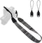WANBY Canvas Neck Shoulder Camera Strap with Quick Release Buckles for DSLR SLR