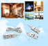Multi Plug Extender Box, 3 Outlet Power Strip with Flat Pins Socket, 3FT, 6Ft, 9Ft, 15Ft Long Extension Cord