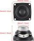 2Pcs 2" 2inch 4Ohm 10W Full Range Audio Speaker Stereo Woofer Loudspeaker for Arduino 2inch 4Ohm 10W Full Range Audio Speaker Stereo Woofer Loudspeaker