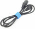 Pasow 50pcs Reusable Cable Ties - 7 Inch Fastening Wire Organizer in Sky Blue