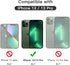 JETech Full Coverage Screen Protector for iPhone 13/13 Pro 6.1-Inch, Black Edge Tempered Glass Film, 3-Pack