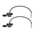 RIIEYOCA USB 2.0 Female 4pin Bare Wire Pigtail Cable with Dust Cap for DIY USB Equipment Repair and Replacement.