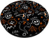Ghost Skeleton Pumpkin Witch Hat - Cute Halloween Pattern PopSockets Adhesive PopGrip