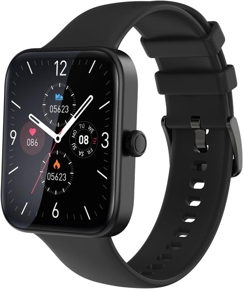 Smart Watch for Women & Men, IP68 Waterproof with Blood Oxygen, Heart Rate & Sleep Monitor for Android/iOS